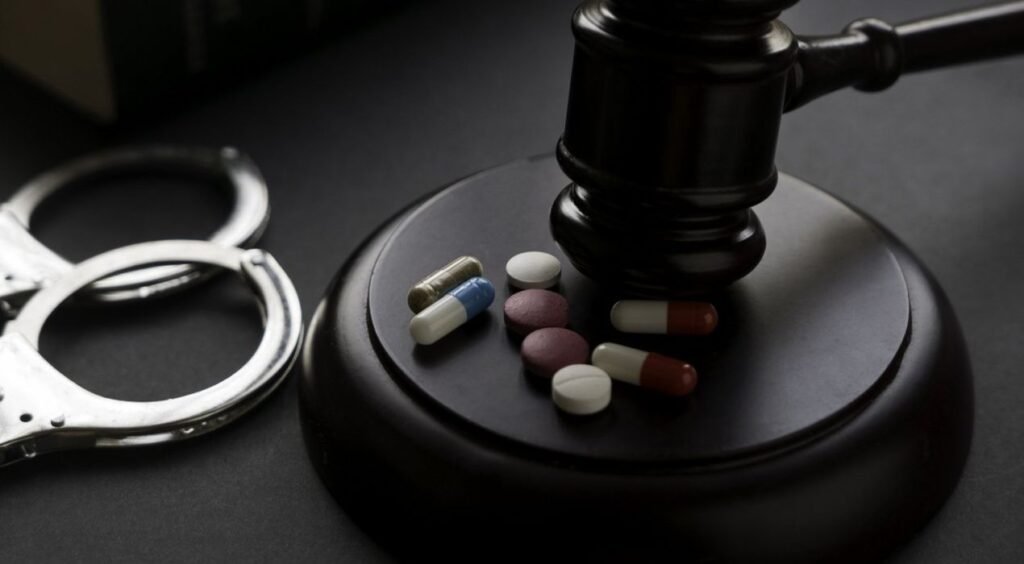 حكم مروج المخدرات اول مره